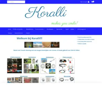 Koralli.nl(Home) Screenshot