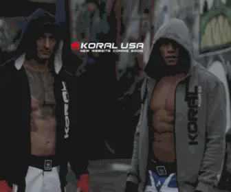 Koralusa.com(Koral jiu jitsu gis) Screenshot