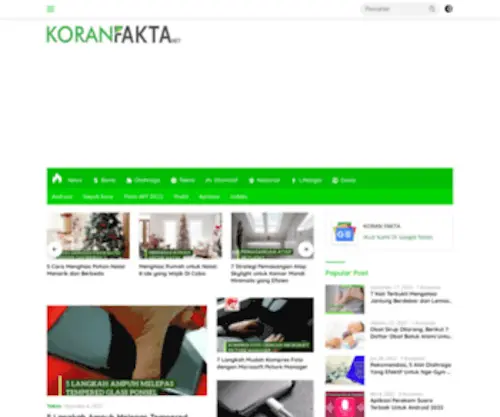 Koranfakta.net(Koran Fakta) Screenshot