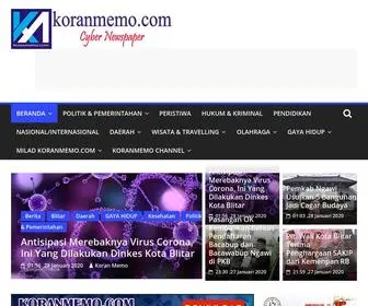 Koranmemo.com(Koran Memo) Screenshot