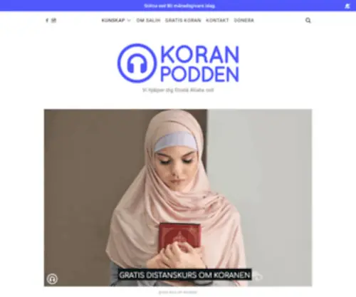 Koranpodden.se(Vi hjälper dig förstå Allahs ord) Screenshot