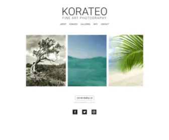 Korateo.com(Bahamas Fine art photography by artist John B Gynell) Screenshot