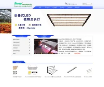 Koraylight.com(科瑞光电有限公司) Screenshot