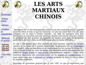 Korbak.com(Bienvennue sur le plus grand site francophone traitant des arts martiaux chinois) Screenshot