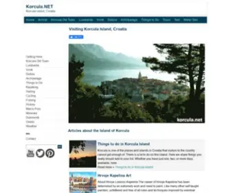 Korcula.net(Korcula Island) Screenshot
