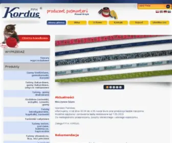 Kordus.com.pl(Krzyk Andrespol) Screenshot