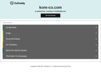 Kore-CO.com(Kore CO) Screenshot