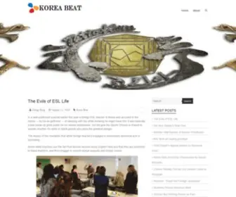 Koreabeat.com(Korea Beat) Screenshot