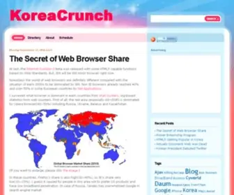 Koreacrunch.com(KoreaCrunch The) Screenshot