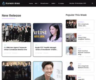 Koreanarea.com(深圳登彩商贸有限公司) Screenshot