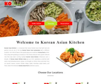 Koreanasiankitchen.com(Korean Asian Kitchen) Screenshot