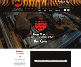 KoreanbbQsa.com(Hon Machi Japanese & Korean BBQ) Screenshot