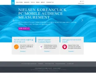 Koreanclick.com(Nielsen Koreanclick) Screenshot