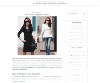 Koreanfashiononline.com(Korean Fashion Online) Screenshot