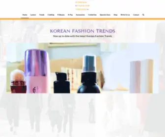 Koreanfashiontrends.com(Korean Fashion Trends) Screenshot