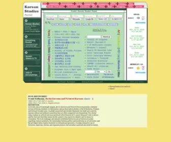 Koreanstudies.com(Korean Studies Portal) Screenshot