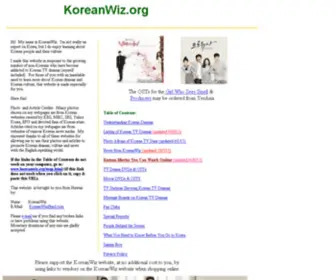 Koreanwiz.org Screenshot