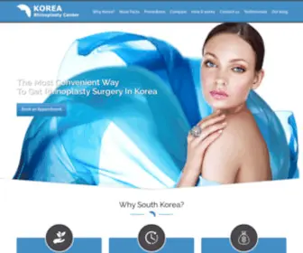 Korearhinoplastycenter.com(Korea Rhinoplasty Center) Screenshot