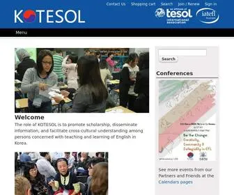 Koreatesol.org(Koreatesol) Screenshot