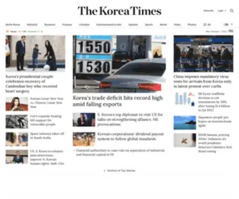 Koreatimes.co.kr(Koreatimes) Screenshot