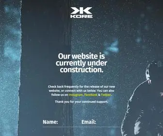 Korecomponents.com(Kore Components) Screenshot