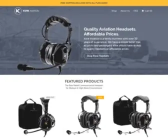 Koreheadset.com(KORE HEADSET) Screenshot