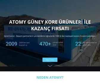 Korekozmetik.com.tr(Atomy Kore Kozmetik) Screenshot