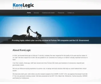 Korelogic.com(Korelogic) Screenshot