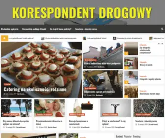 Korespondentdrogowy.pl(Korespondent Drogowy) Screenshot