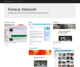 Koreus.net(Koreus Network) Screenshot