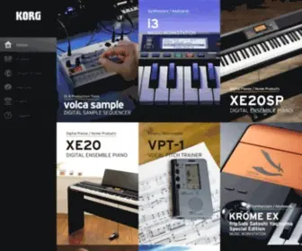 Korg-Datastorage.jp(KORG INC) Screenshot