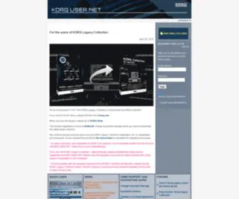 Korguser.net(INDEX) Screenshot
