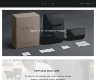 Korin-Design.com(Our mission) Screenshot