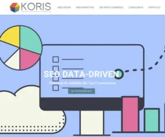 Koris.com(Web Agency e Web Design a Firenze) Screenshot