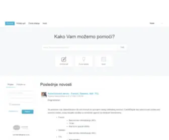 Korisnickapodrska.com(Korisnička) Screenshot