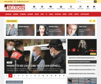 Korkusuzgazete.com(Korkusuz Gazetesi) Screenshot