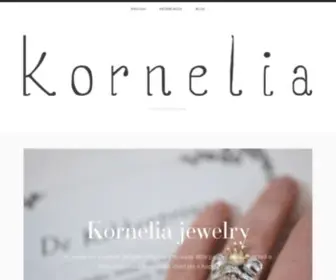 Korneliajewelry.com(Kornelia) Screenshot