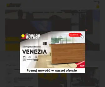 Korner.eu(Producent paneli winylowych) Screenshot