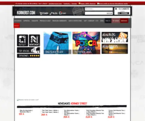 Kornerst.com(Las mejores marcas) Screenshot