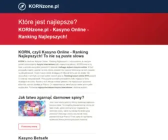 Kornzone.pl(Kasyno Online) Screenshot