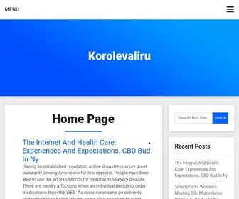 Korolevaliru.ru(Korolevaliru) Screenshot