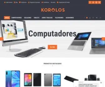 Korolos.com.co(Home) Screenshot