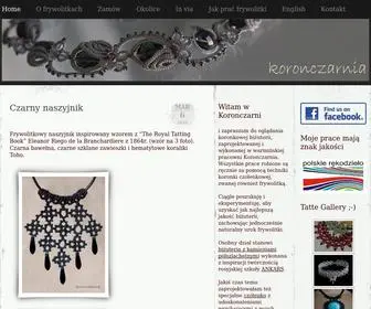 Koronczarnia.pl(Koronki frywolitkowej) Screenshot