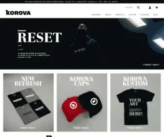 Korova.com.br(Camisetas e moda urbana pela internet) Screenshot