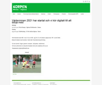 Korpen-Marstasigtuna.se(Korpförening Märsta) Screenshot