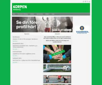 Korpengoteborg.se(Träning och hälsa) Screenshot