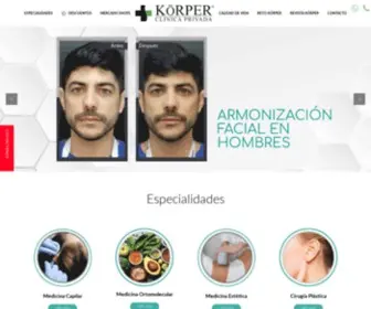 Korper.com.ar(KÖRPER) Screenshot