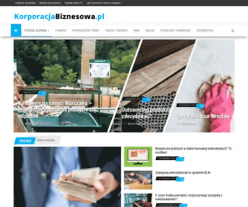 KorporacJabiznesowa.pl(Blog o finansach) Screenshot