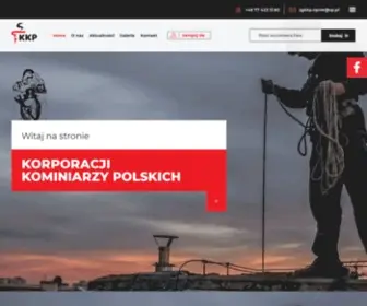 KorporacJakominiarzy.pl(Korporacja Kominiarzy Polskich Korporacja Kominiarzy Polskich) Screenshot