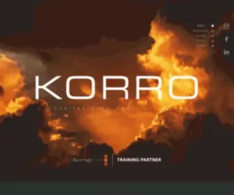 Korroacademy.com(Korro Academy) Screenshot